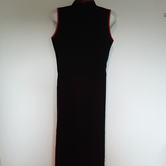 Authentic Elegant Asian "Ao Dai"  2 Piece Tunic Outfit - Picture 5 of 9